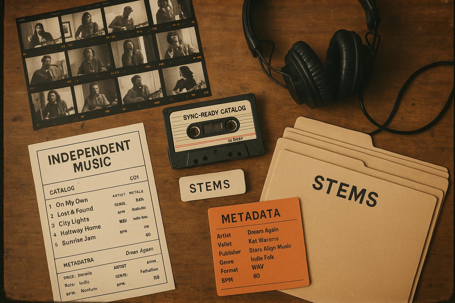 Music supervision practical strategies for film and TV placements, metadata, and income
